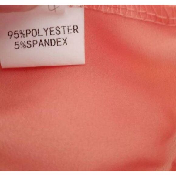 Hirigen PEACH/PINK CROCHET TOP DRESS SZ.S EUC. - Picture 9 of 10